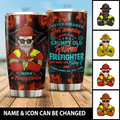I Never Dreamed That Someday I Would Be A Grumpy Old Retired Firefighter Tumbler Special Gift For Dad Grandpa Papa