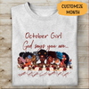 God Says You Are Personalized T-shirt For Black Girl Special Gift