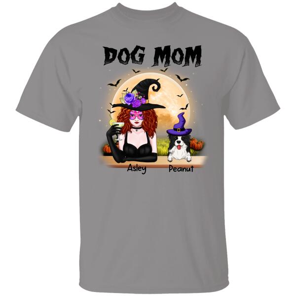 Halloween Dog Mom Personalized T-shirt For Dog Lover