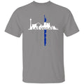 Thin Blue Line Personalized T-shirt Special Gift For Friends