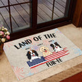 Land Of The Fur Personalized Doormat For Dog Lover Special Gift Home Decor