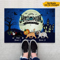 Happy Halloween Trick Or Treat Personalized Welcome Doormat, Best Gifts For Halloween Home Decoration