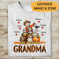 Grandma Halloween Personalized T-shirt Special Gift For Mom Mother Mama