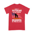 Being Papa Is Priceless-US Veteran Standard T-shirt TA