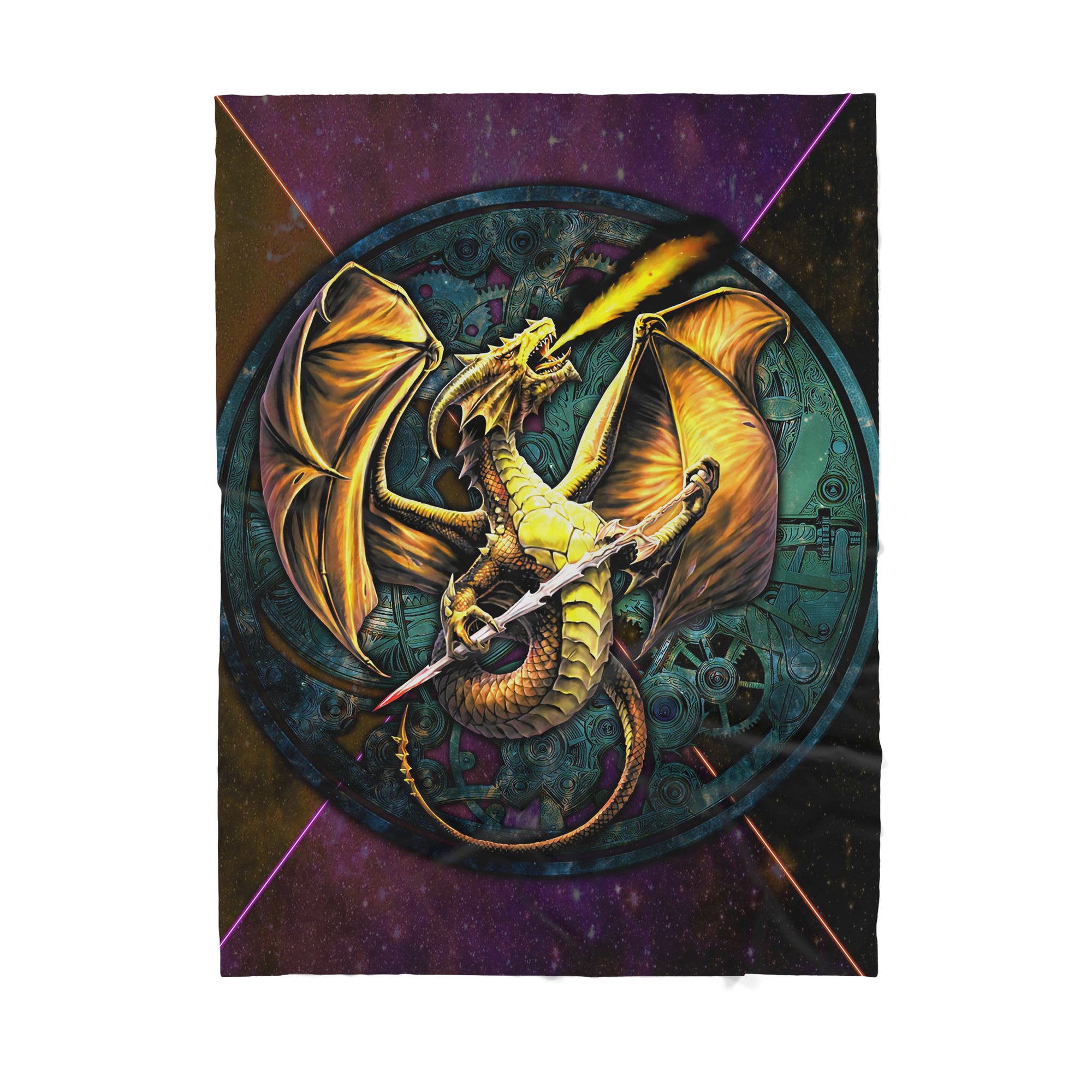 Custom Blanket Dragon - Gift For My Family - Sherpa Blanket HG