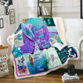 Custom Blanket Mermaid Soul - Mermaid Sherpa Blanket DL