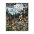 Deer Hunting Sherpa Blanket TN