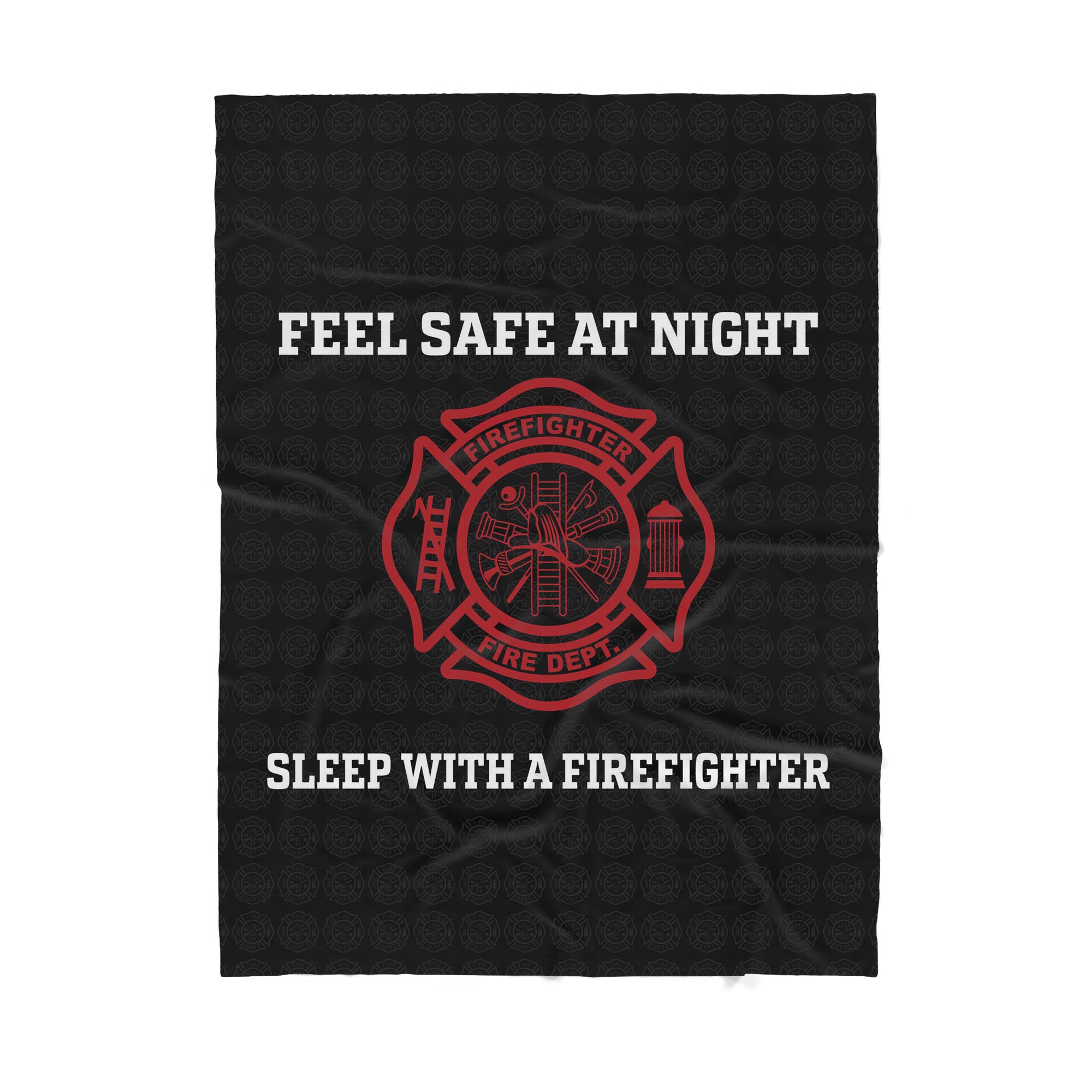 Fireman Sherpa Blanket -Gift for Fireman