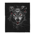 Custom Blanket Wolf Sherpa Blanket ML