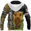 Highland Cattle 3D All Over Printed Shirts For Men And Woman
