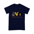 Peace Love Melanin Black Woman T-shirt MEI