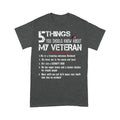 5 Things You Should Know About My Veteran T-shirt For Veteran Dad Papa Grandpa