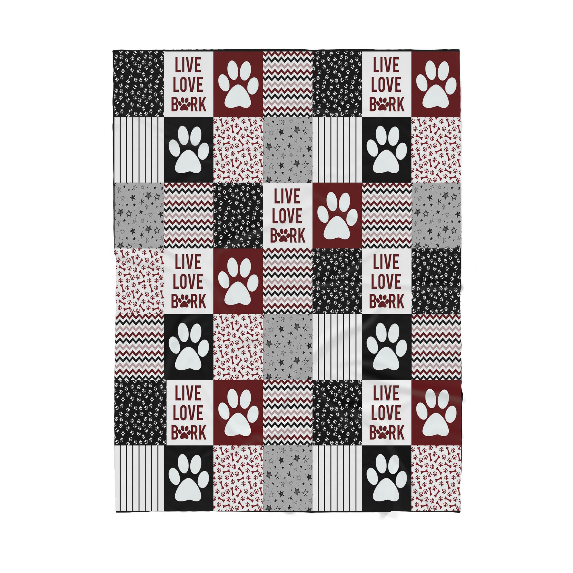 Custom Blanket Dog - Gift For Dog Mom - Sherpa Blanket HG