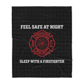 Fireman Sherpa Blanket -Gift for Fireman
