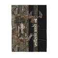 Custom Blanket Deer Hunting - Sherpa Blanket DL