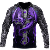 Tmarc Tee Dungeons and Dragons Purple Tattoo 3D All Over Printed Shirts