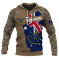 Tmarc Tee Custom name Australia Army Brothers in arms AU 3D print shirts