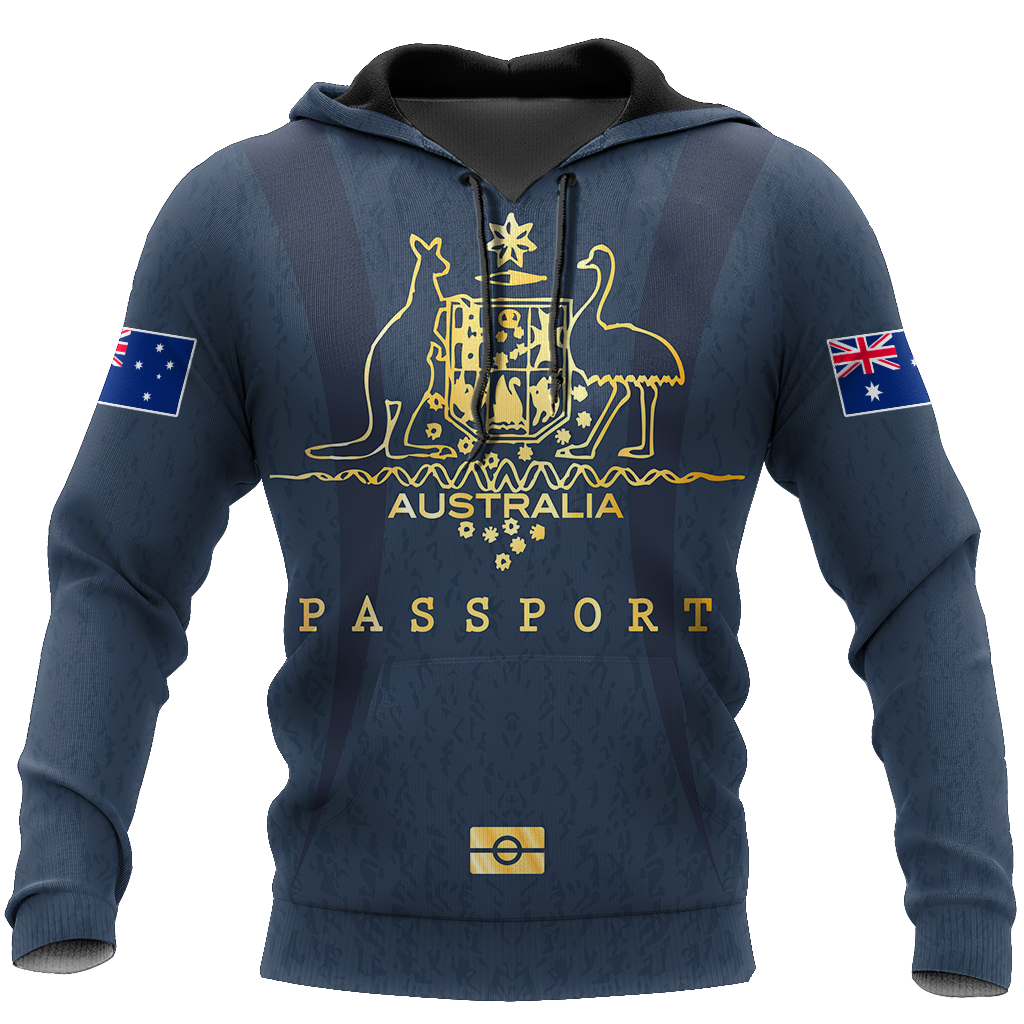 Tmarc Tee Australian passport special unisex 3d print shirts