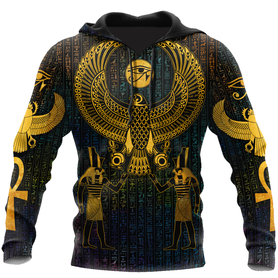 Hieroglyphics Ancient Egypt 3D All Over Printed Shirts