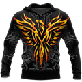 Power Fire Eagle 3D All Over Printed Shirts For Men LAM