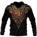 Aztec Mexico 3D All Over Printed Unisex Hoodie