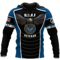 U.S Airforce veteran Eagle Pride design 3d print shirts Proud Military