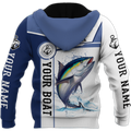 Custom name Tuna fishing Catch and Release 3D Design print shirts