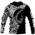 Amazing Polynesian Go Fishing Personalized Unisex Deluxe Hoodie ML