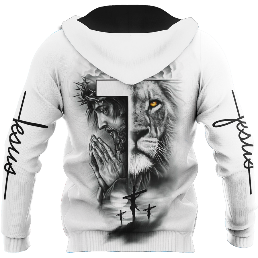 Lion God Tattoo Vibe - Christian - 3D All Over Printed Style for Men and Women