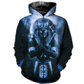 Anubis Blue 3D All Over Printed Clothes - Amaze Style™-Apparel