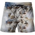 3D Printed Deer Clothes-Apparel-6teenth World-SHORTS-S-Vibe Cosy™
