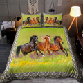 Beautiful Horse 3D All Over Printed Bedding Set