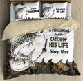 Fishing Couple Great Fisherman and his best catch Bedding set