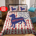 Customzie Name Dachshund And Love Bedding Set HHT17042103