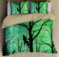 Premium All Over Printed Green Arborist Logger Lumberjack In Jesus Name I Work Bedding Set MEI