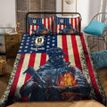 Custom Bedding For United States Army Veteran  3D Design Bedding Set