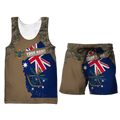 Tmarc Tee Custom name Australia Army Brothers in arms AU 3D print shirts