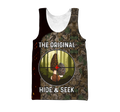 Mushroom hunter The original hide and seek 3d print shirts