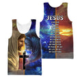 God and Lion - Christian - 3D All Over Printed Style for Men and Women