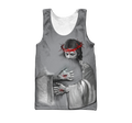 In the Arms of Lord v1 Grey Tone - Christian - 3D All Over Printed Style for Men and Women