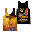 I Can Do All Things Through Christ - Christian - 3D All Over Printed Style for Men and Women