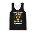 I have a Hero I call him Dad - T shirt Style for Men Father's Day Gift