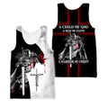 A Child of God, A Man of Faith, A Warrior of Christ - Christian - 3D All Over Printed Style for Men and Women