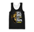Being a Dad is an Honor Being a Papa is Priceless - T shirt Style for Men Father's Day Gift