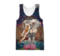 Mandala 3D All Over Printed Unisex Shirts Mandala Elephant