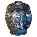HC Walleye fishing gear shirt blue