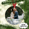 First christmas Married Customized Ornament Christmas Gift For Couple Home Decor