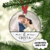 Beautiful Married Couple Customized Ornament Christmas Gift For Couple Home Decor