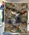 Moose Blanket Hunting Camo - Sherpa Blanket DL