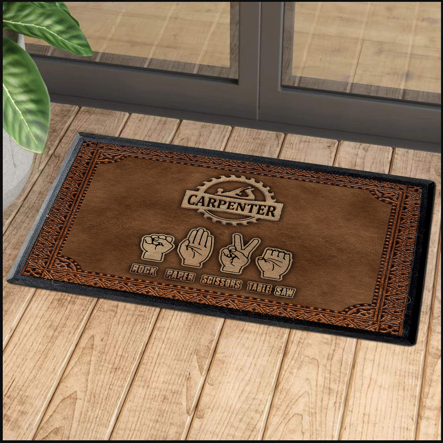 Funny Carpenter Doormat